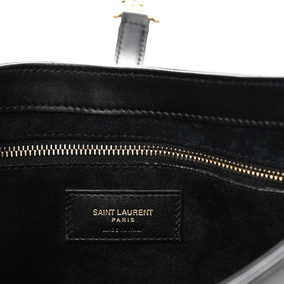 Saint Laurent Smooth Calfskin Le 5 A 7 Hobo Black 6 of 10