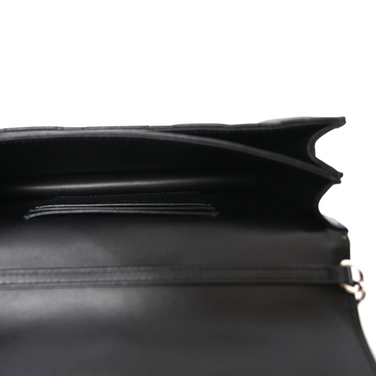 Christian Dior Lambskin Cannage Lady Dior Phone Pouch Black 4 of 9
