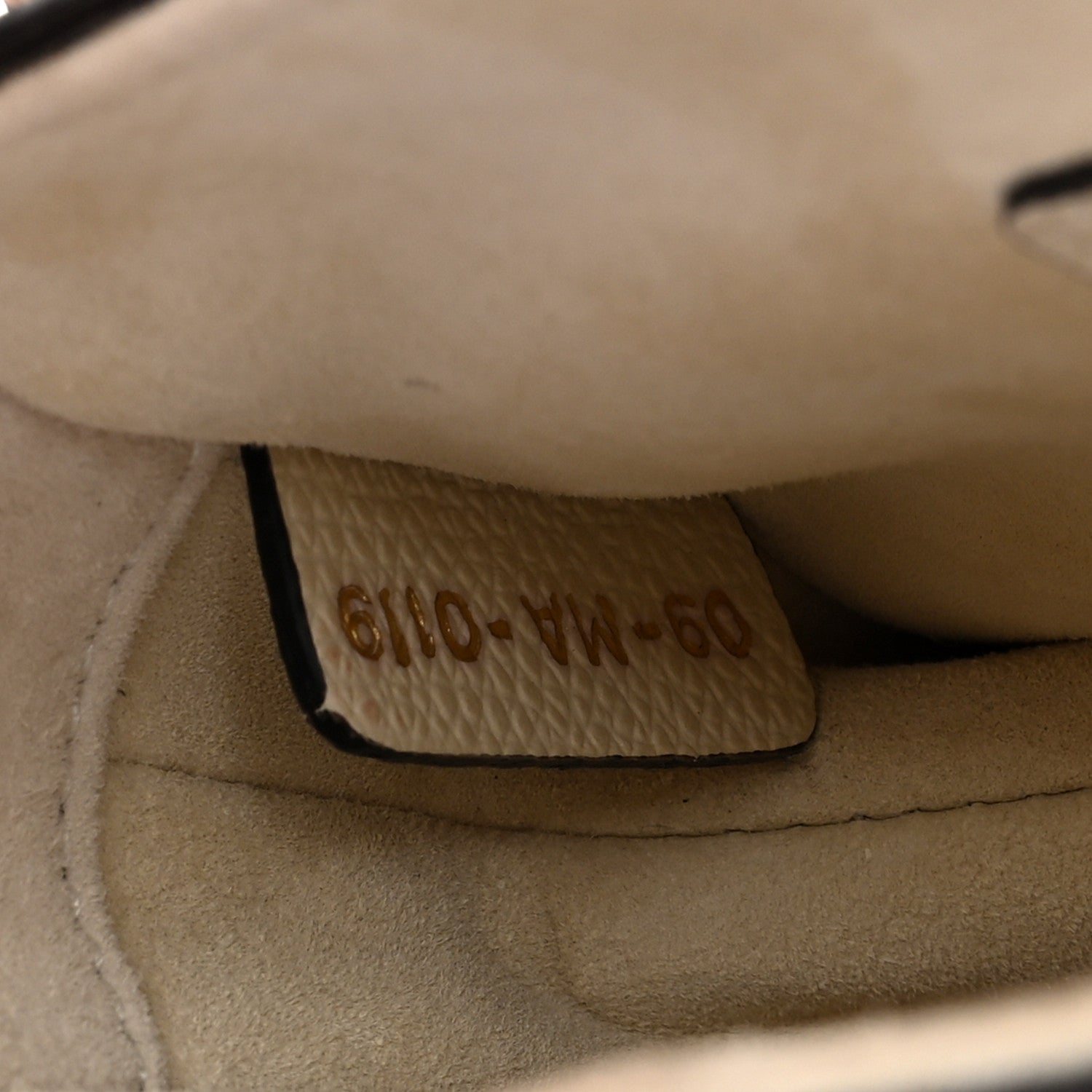 Christian Dior Grained Calfskin Mini Saddle Bag White 7 of 10