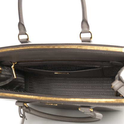 Prada Saffiano Medium Galleria Double Zip Tote Argilla 4 of 11
