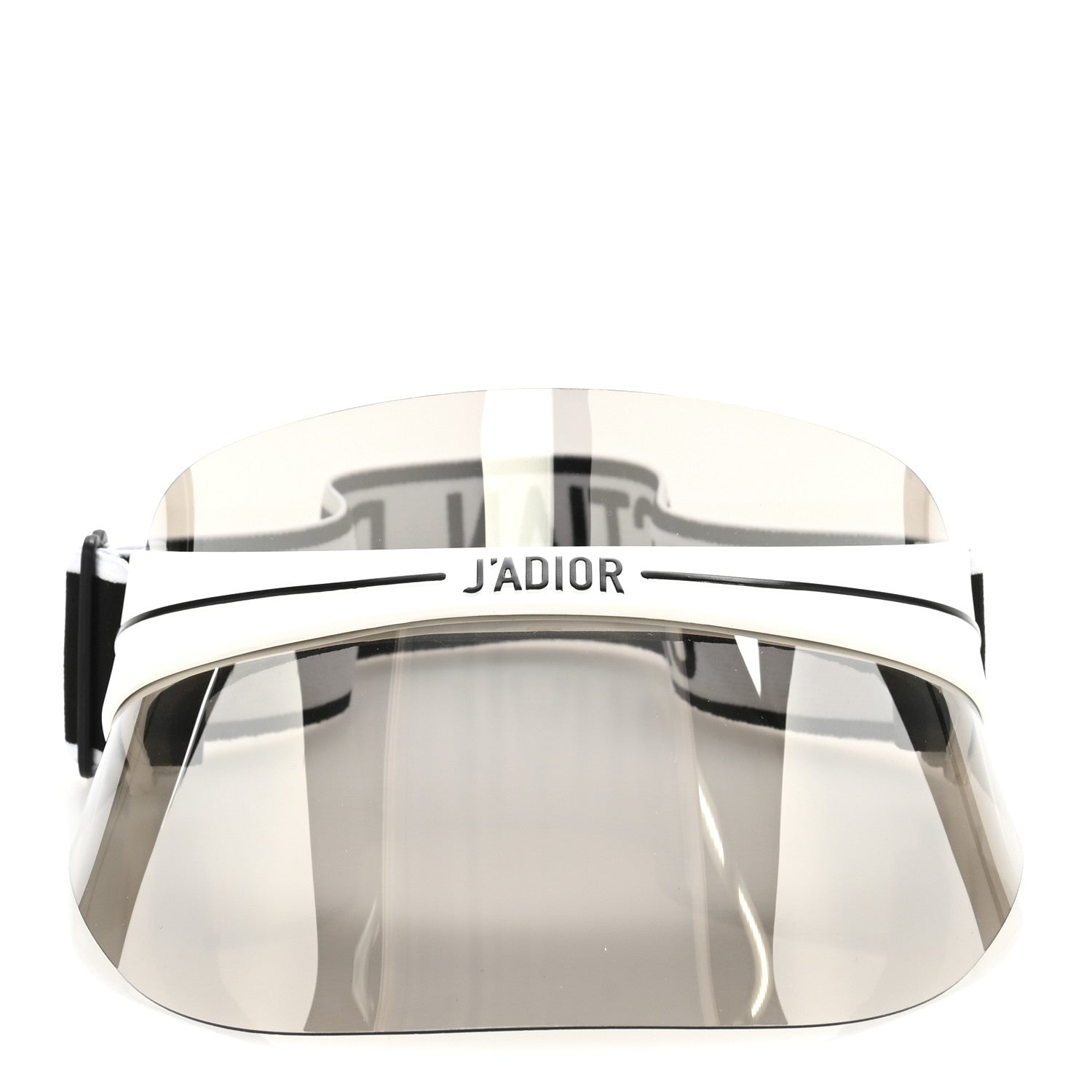 Christian Dior Mirrored DiorClub1 Sun Visor Silver 3 of 10