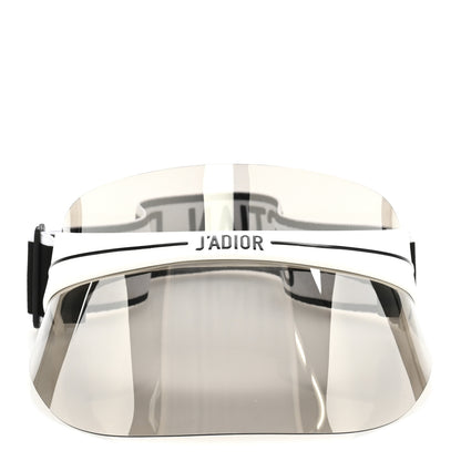 Christian Dior Mirrored DiorClub1 Sun Visor Silver 3 of 10