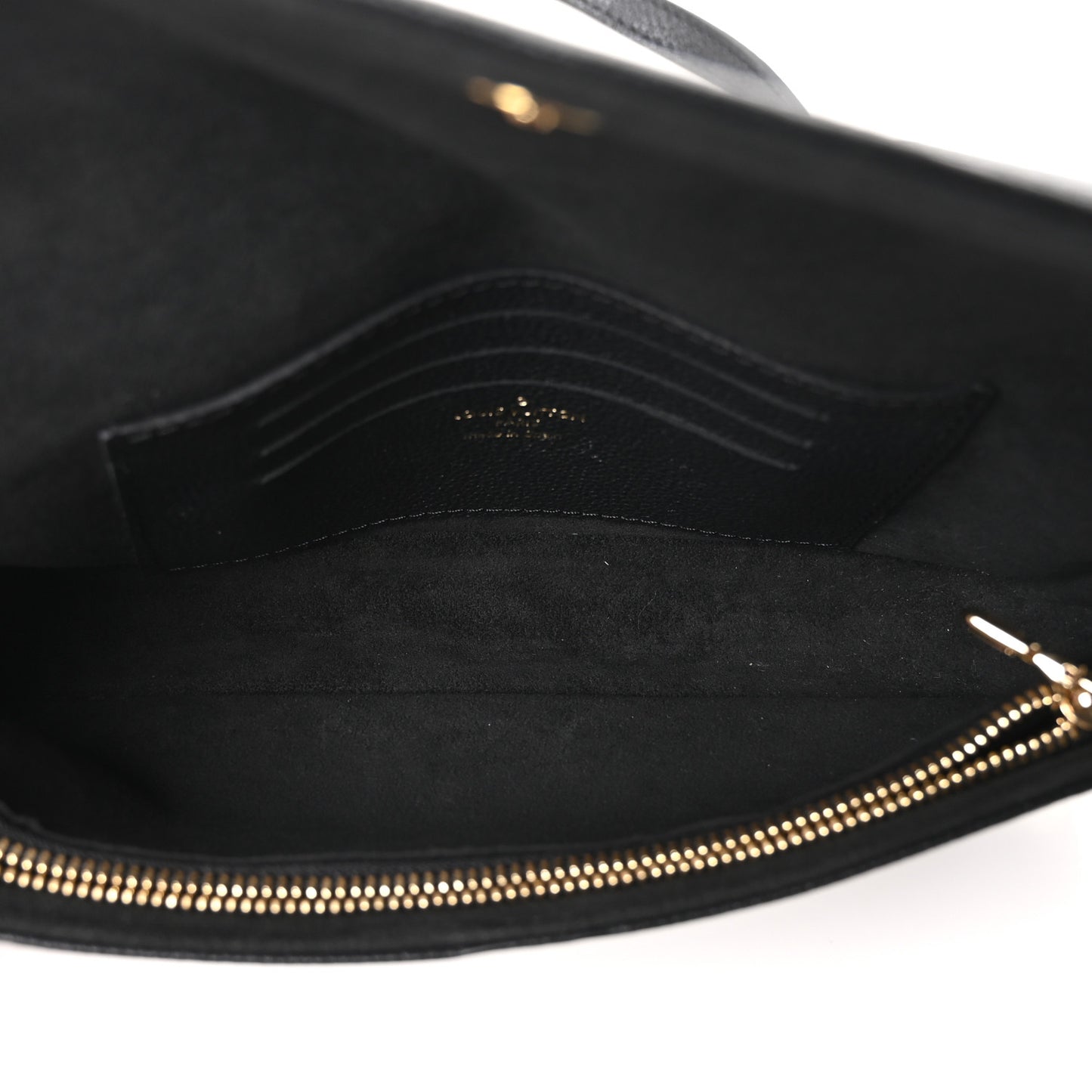 Empreinte Monogram Giant Ivy Wallet On Chain Black