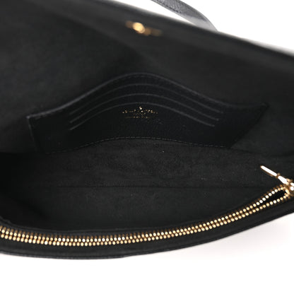 Louis Vuitton Empreinte Monogram Giant Ivy Wallet On Chain Black 5 of 9