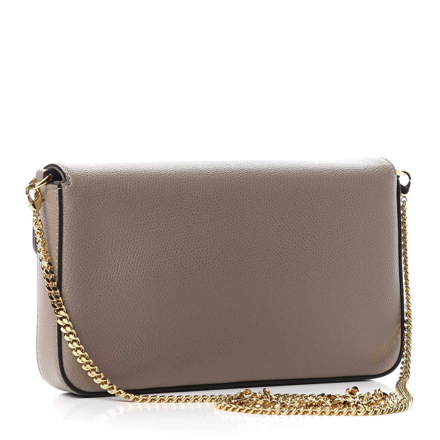 Vitello Cruise F is Fendi Envelope Wallet on Chain with Pouches Tortora