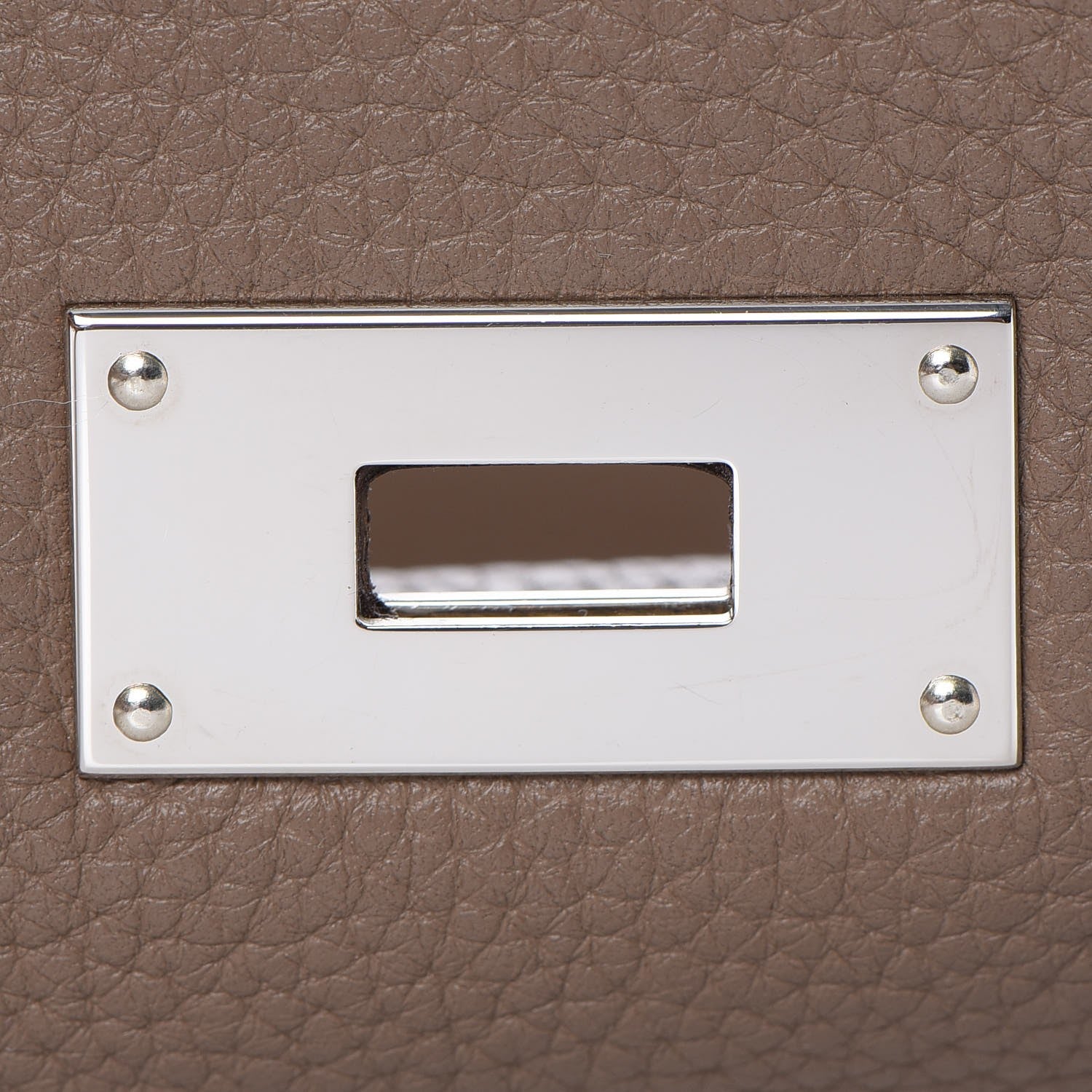 Hermes Taurillon Clemence Retourne Kelly 40 Etoupe 23 of 36