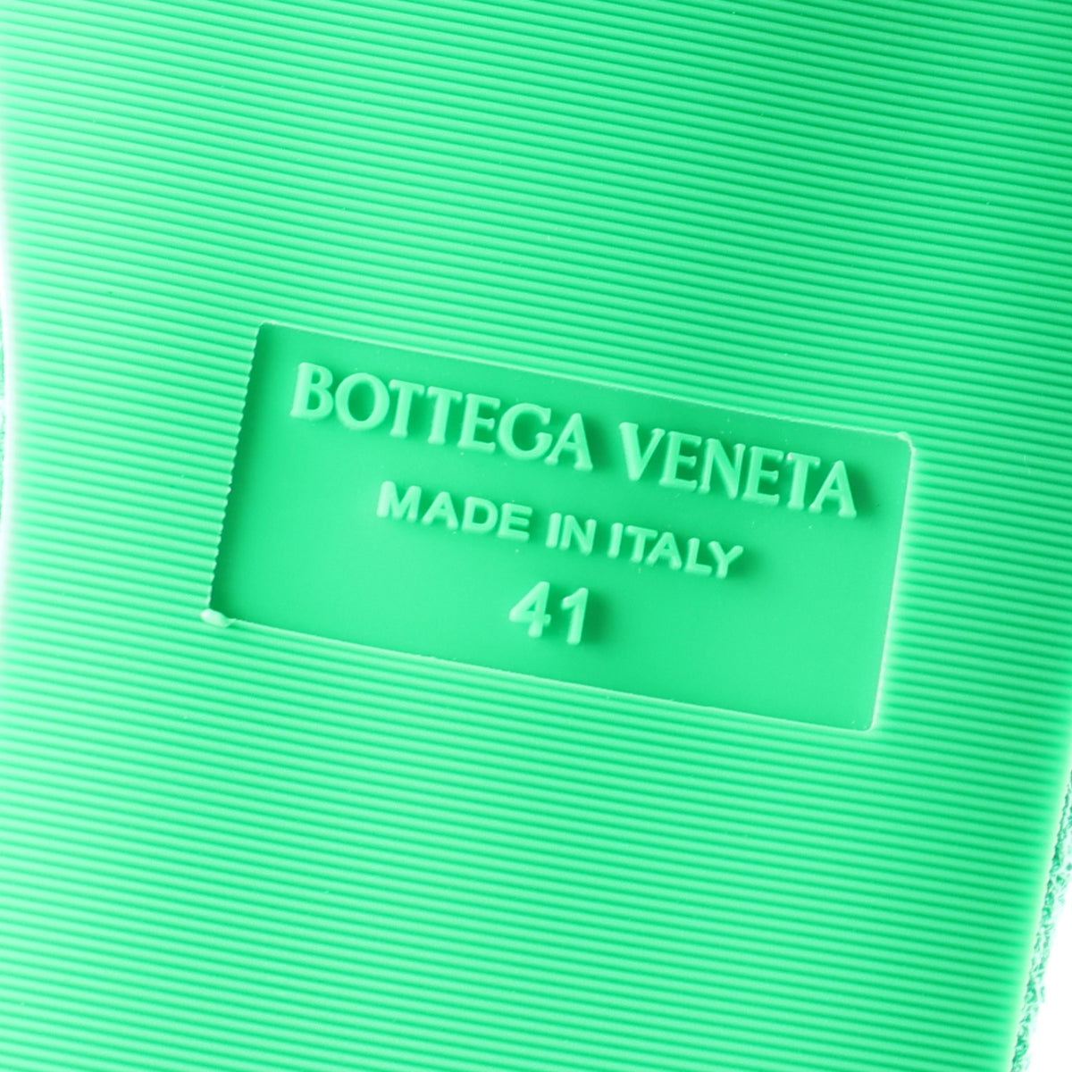 Bottega Veneta Resort Sponge Slides Sandals 41 Grass 8 of 8