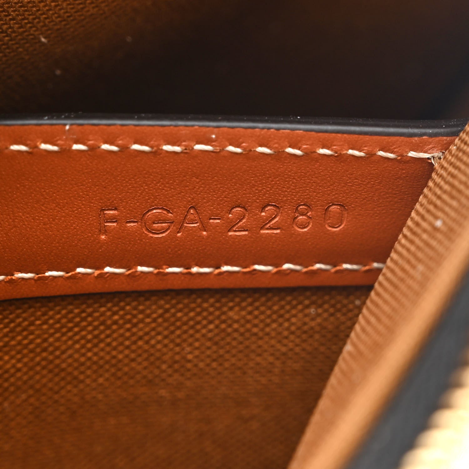 Celine Triomphe Canvas Calfskin Ava Shoulder Bag Tan 8 of 11