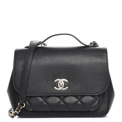Chanel Caviar Quilted Small Business Affinity Flap Black 1 of 8