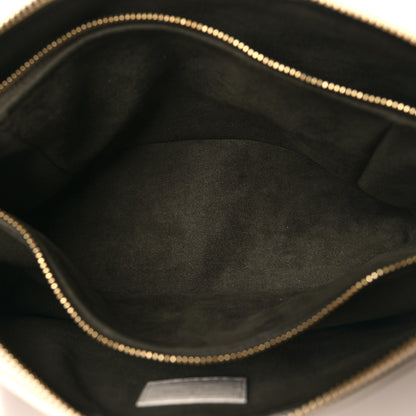 Louis Vuitton Lambskin Embossed Monogram Coussin PM Beige Cream 6 of 12