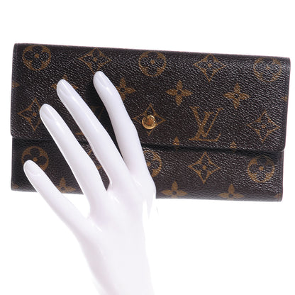 Louis Vuitton Monogram Porte Tresor International Wallet 2 of 7