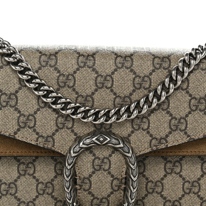 Gucci GG Supreme Monogram Small Dionysus Shoulder Bag Taupe 9 of 12
