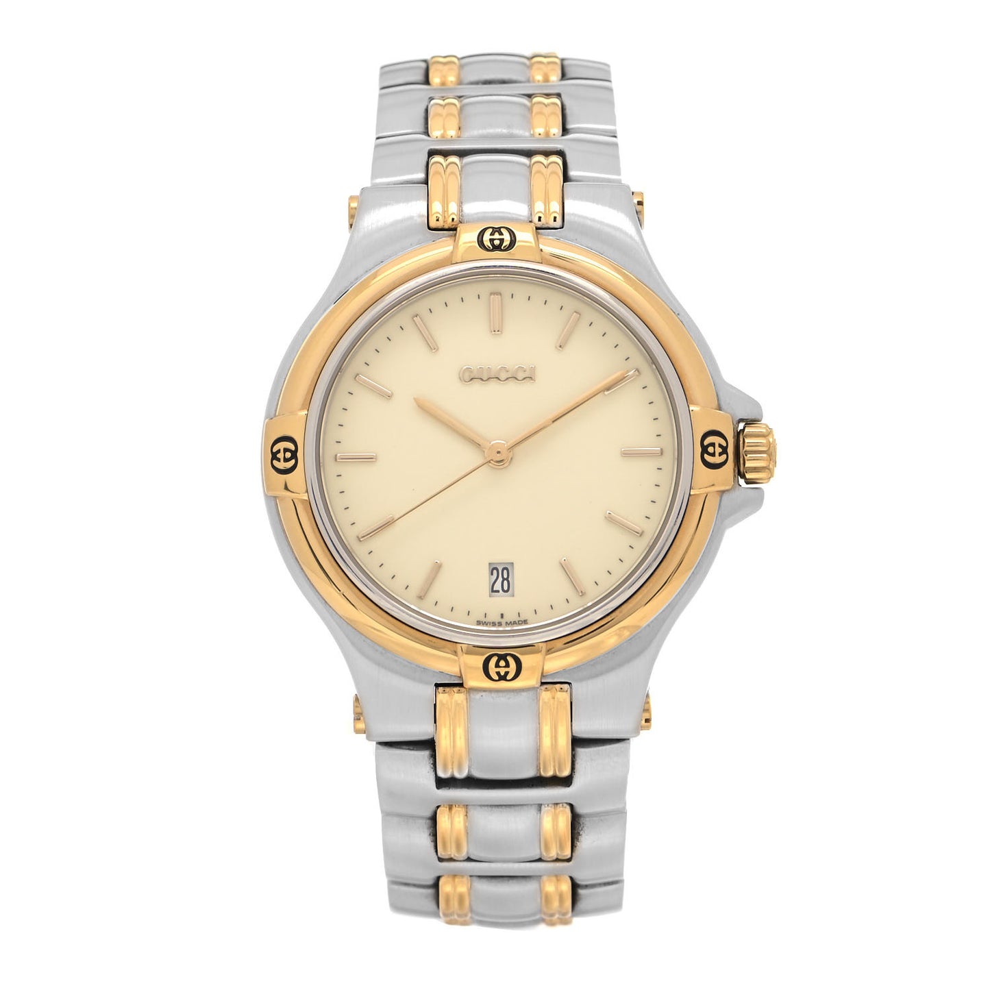 Stainless Steel 35mm 9040M Quartz Watch Gold