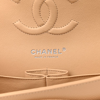 Chanel Caviar Quilted Medium Double Flap Beige 5 of 8