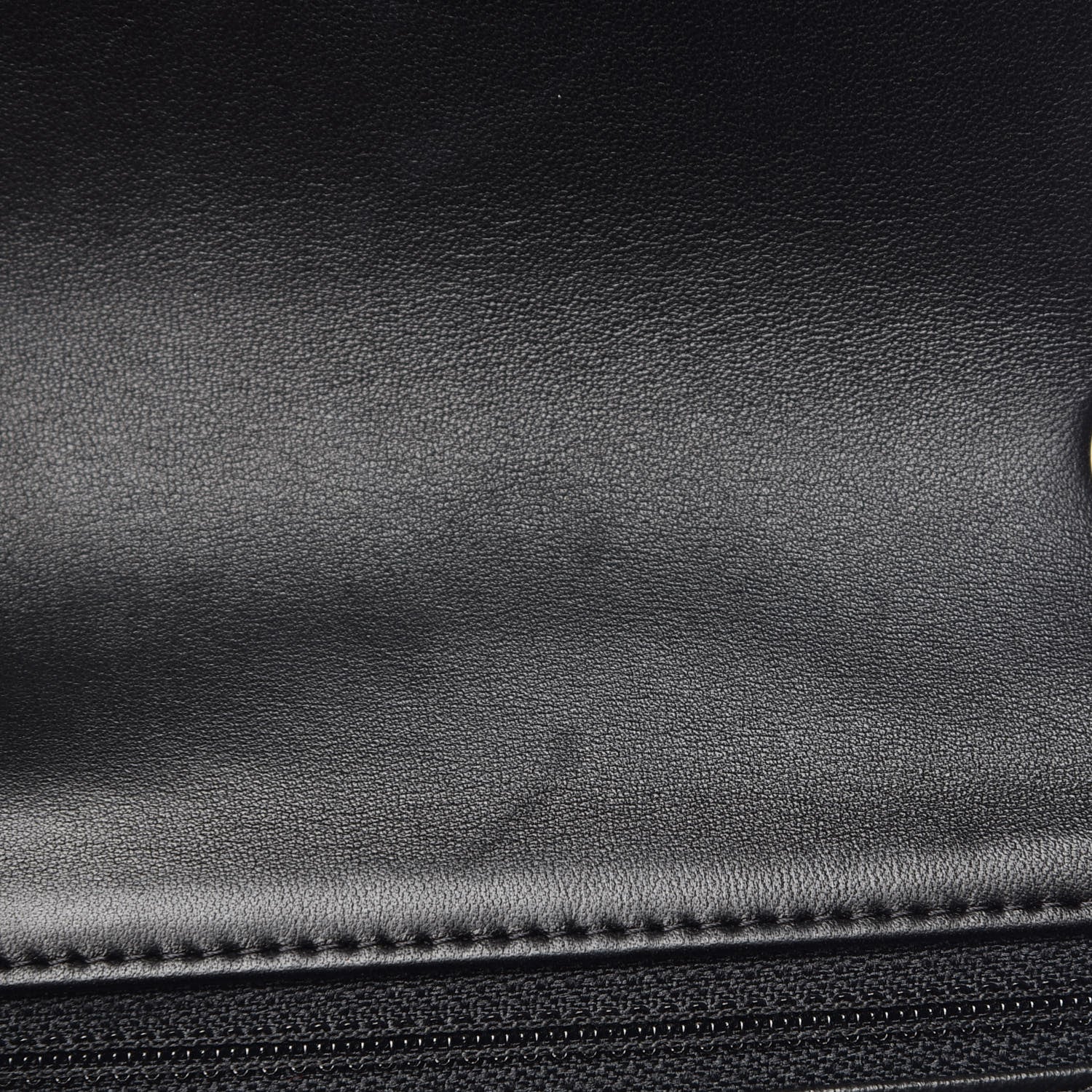 Chanel Lambskin Quilted Mini Square Flap Black 10 of 11
