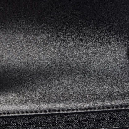 Chanel Lambskin Quilted Mini Square Flap Black 10 of 11