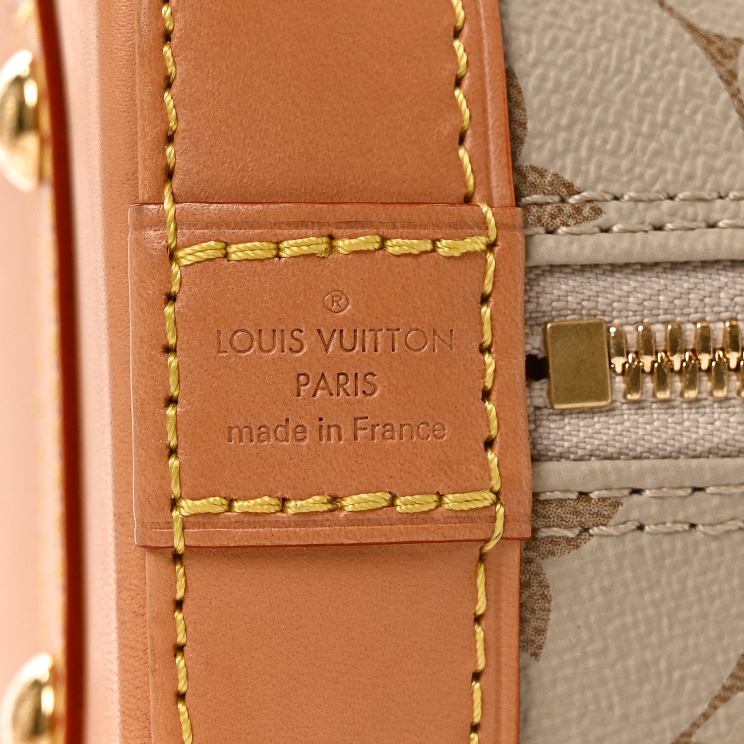 Louis Vuitton Monopaname Alma BB Beige Ocher 6 of 10
