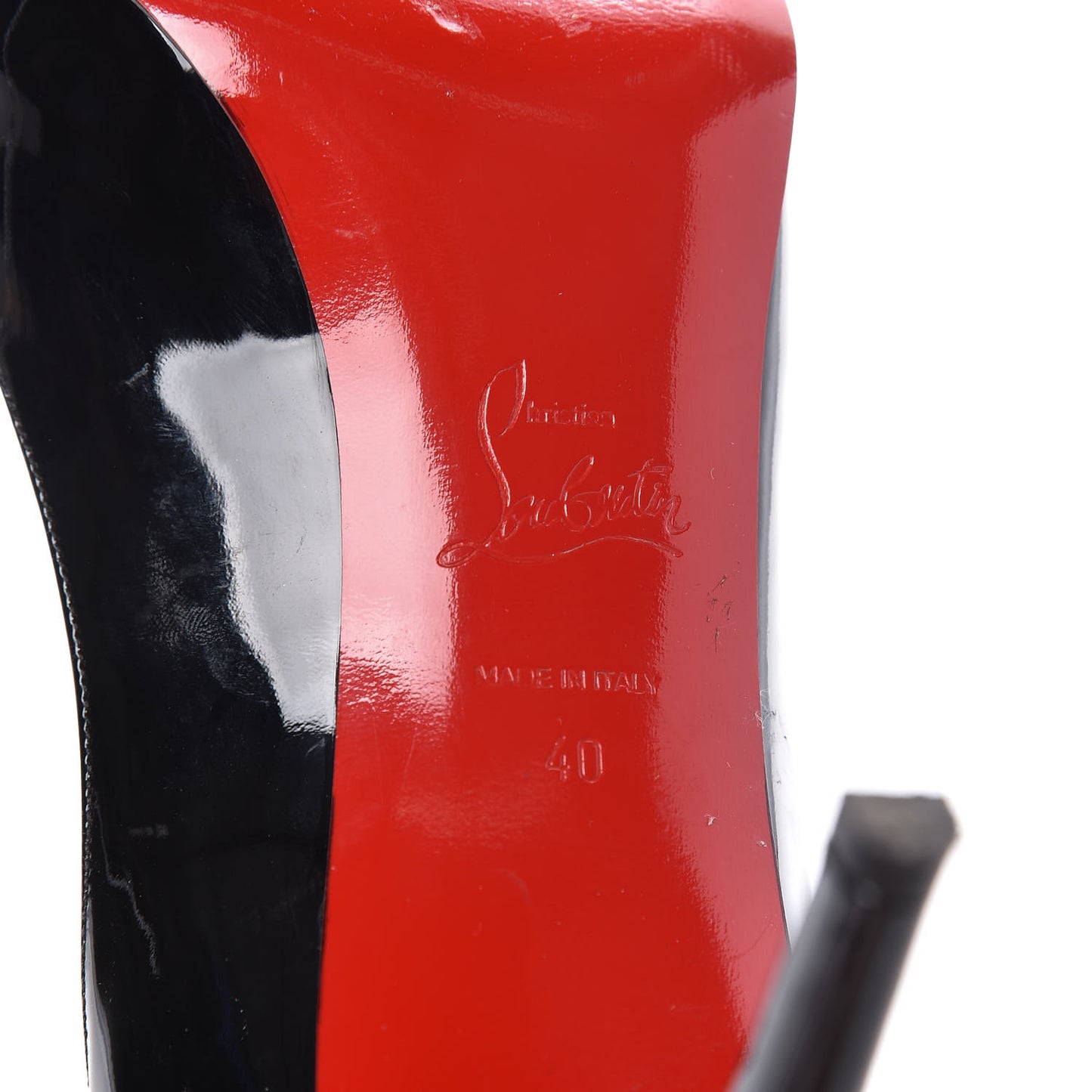 Patent No Matter 85 Pumps 40 Black Red