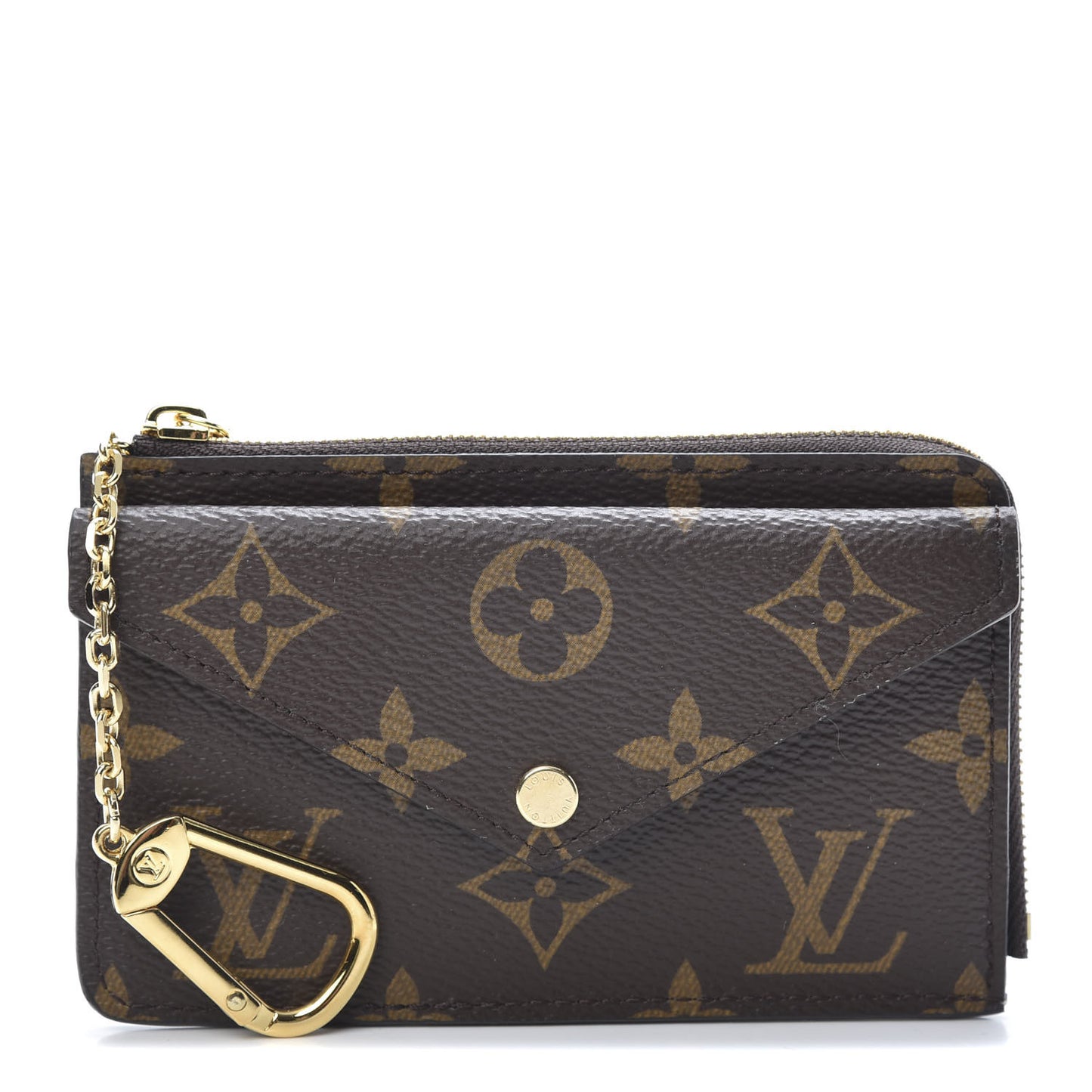 Monogram Recto Verso Card Holder Black