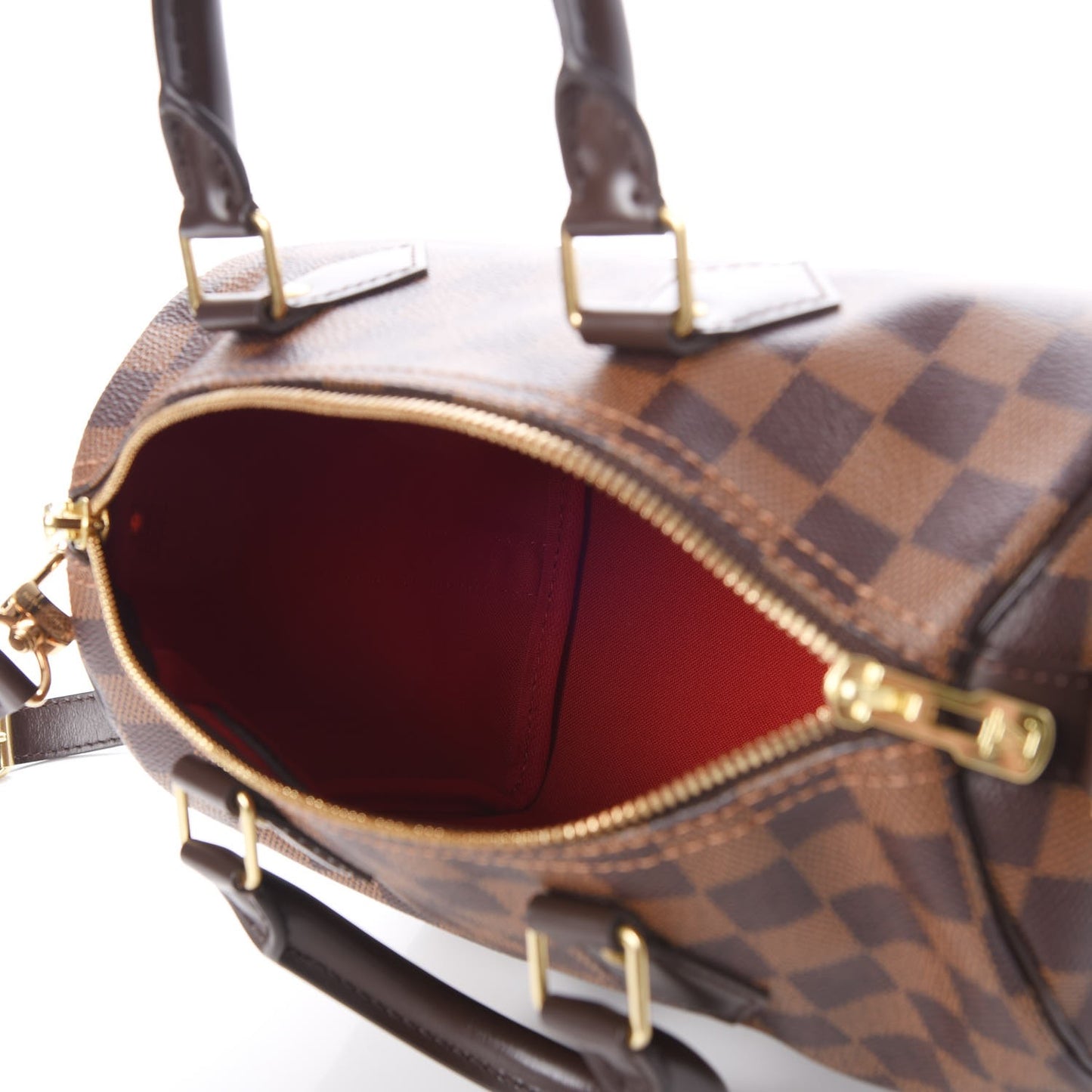 Damier Ebene Speedy Bandouliere 25