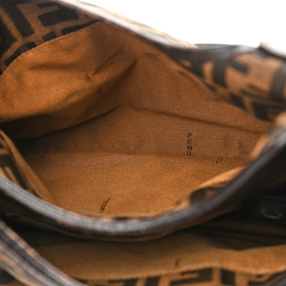 Fendi Zucca Small Chef Shopping Tote Tobacco Moro 5 of 15