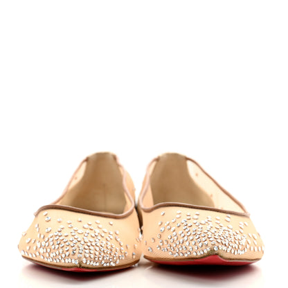 Christian Louboutin Crystal Strass Follies Flats 40 2 of 11