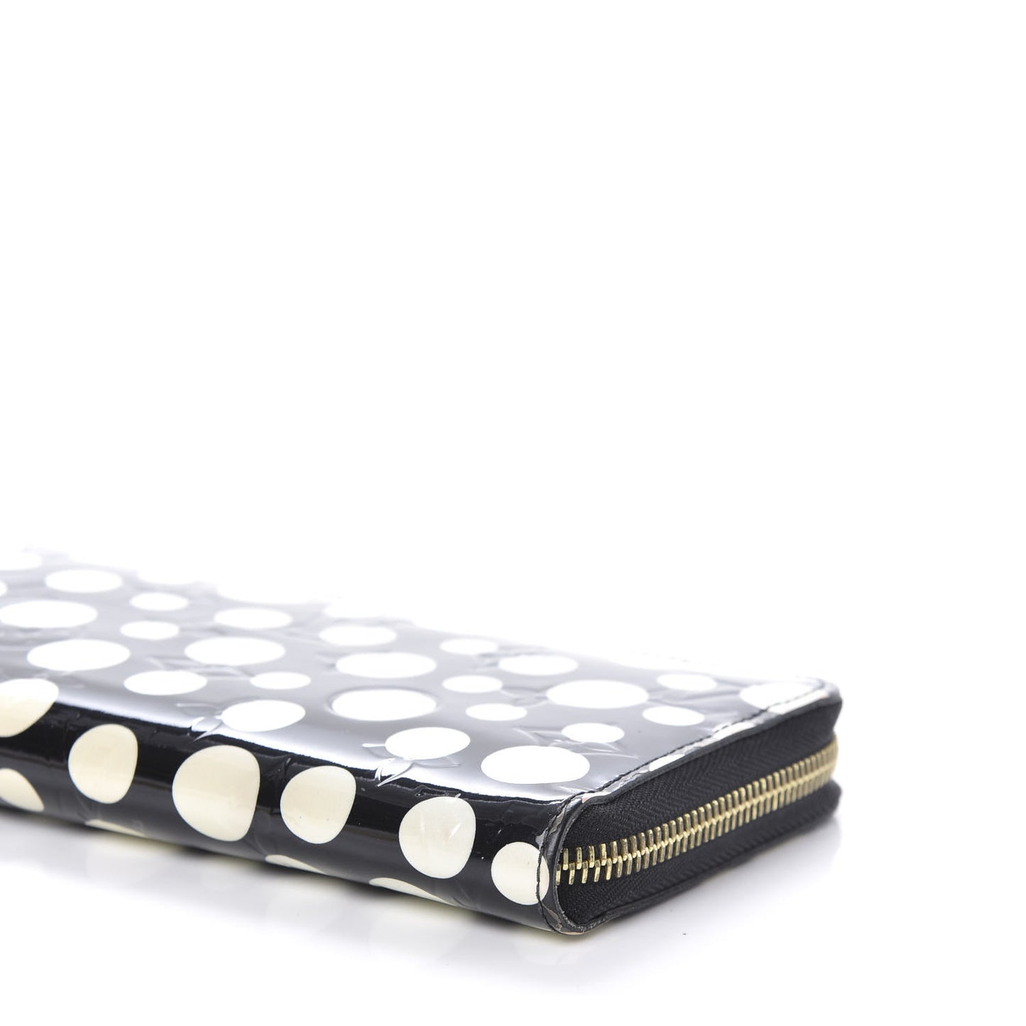Vernis Kusama Infinity Dots Zippy Wallet Black