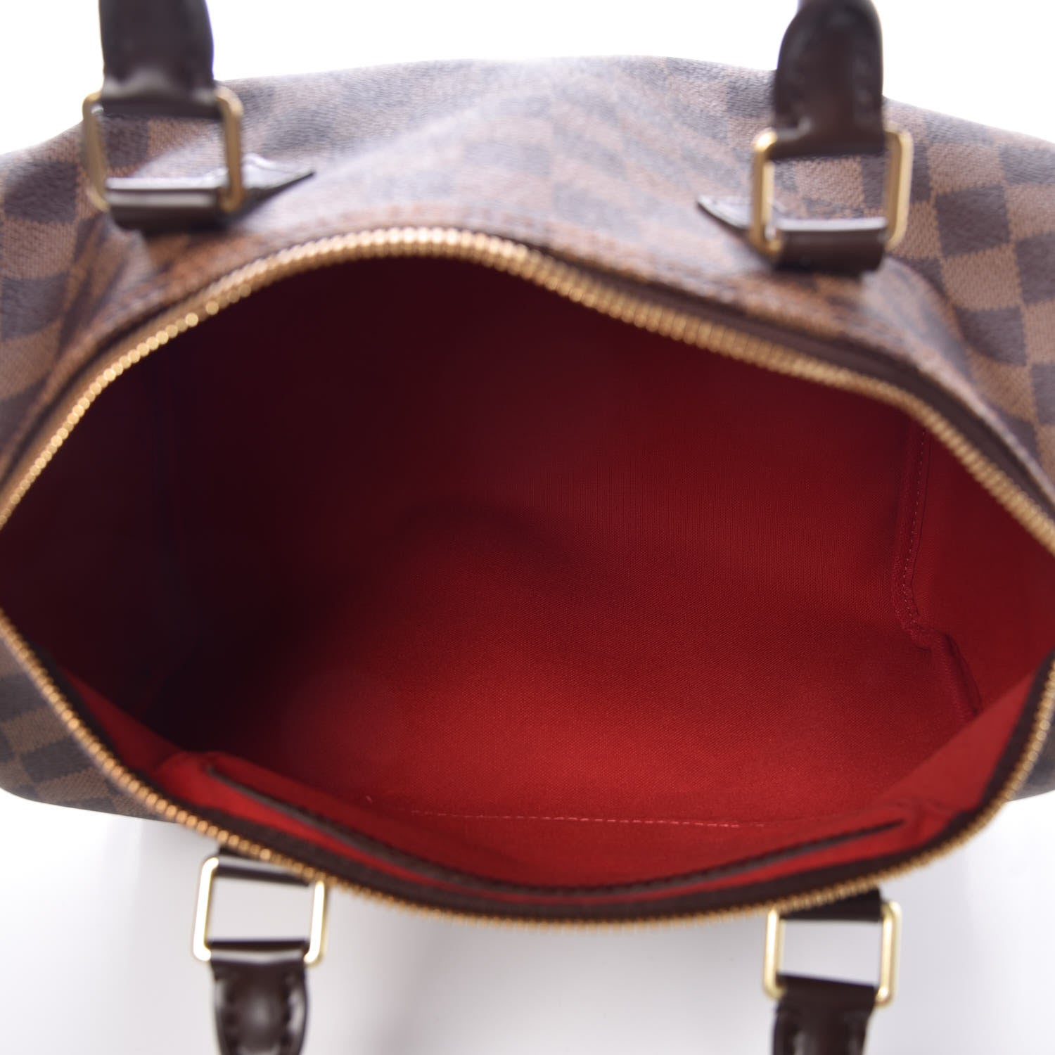 Louis Vuitton Damier Ebene Speedy Bandouliere 30 7 of 10
