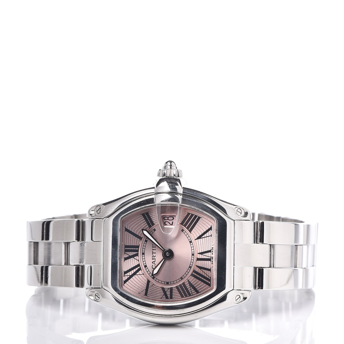 Stainless Steel 31mm Roadster Quartz Watch Pink