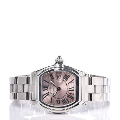Cartier Stainless Steel 31mm Roadster Quartz Watch Pink 3 of 6
