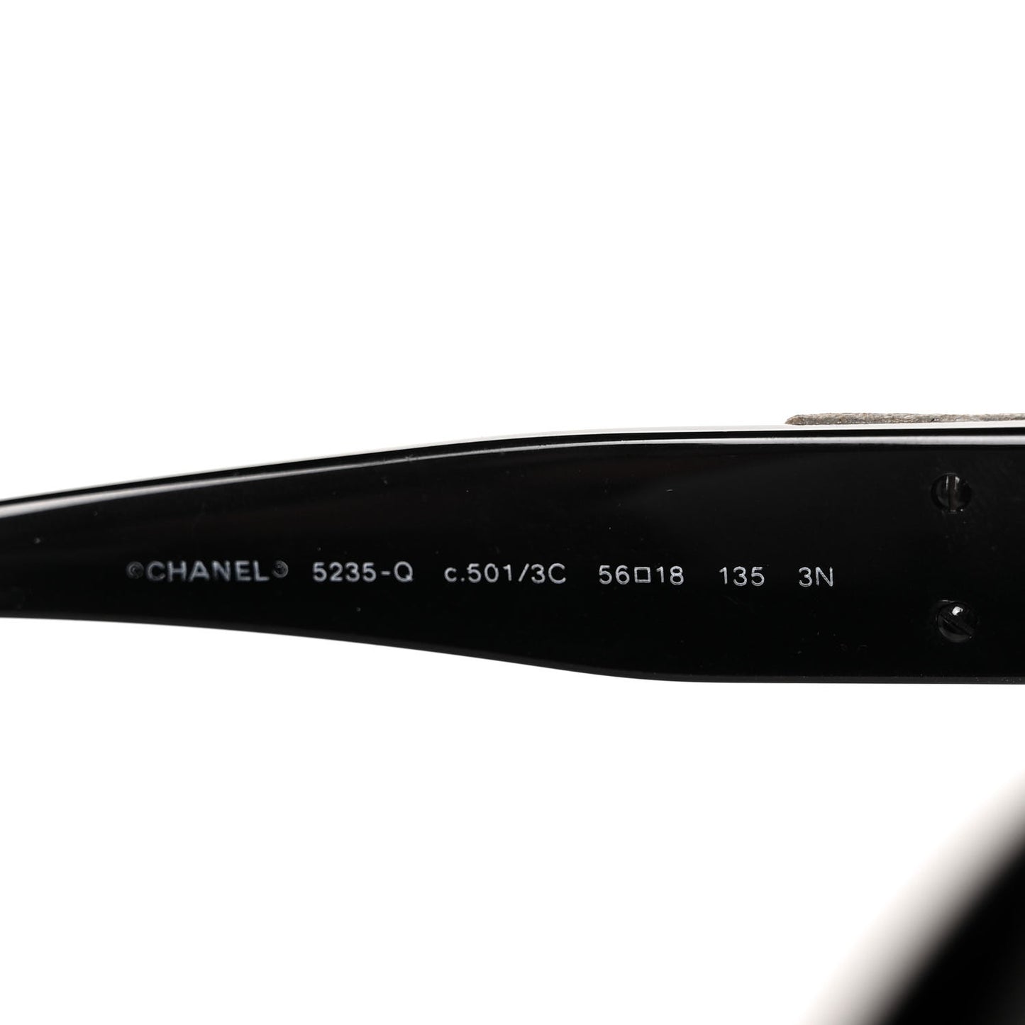 Acetate CC Turnlock Sunglasses 5235-Q Black Beige