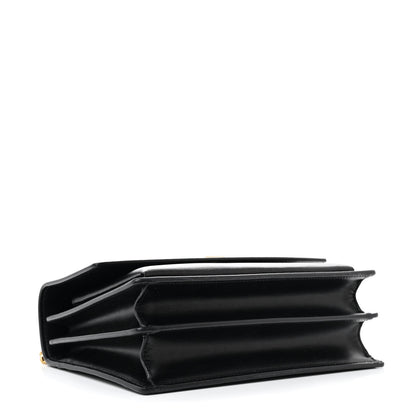 Saint Laurent Calfskin Medium Monogram Sunset Black 4 of 12