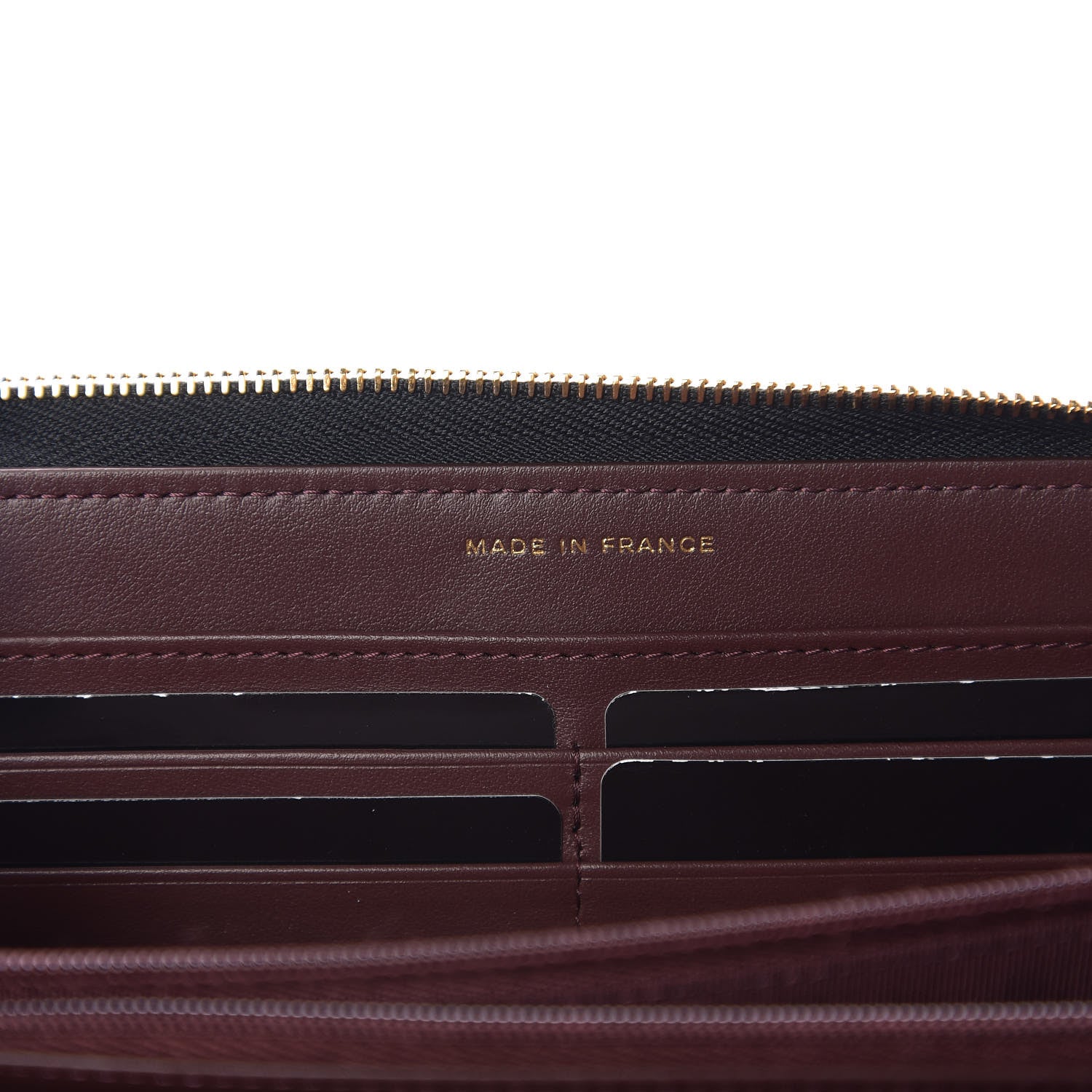 Chanel Caviar Quilted Large Gusset Zip Around Wallet Black 6 of 8