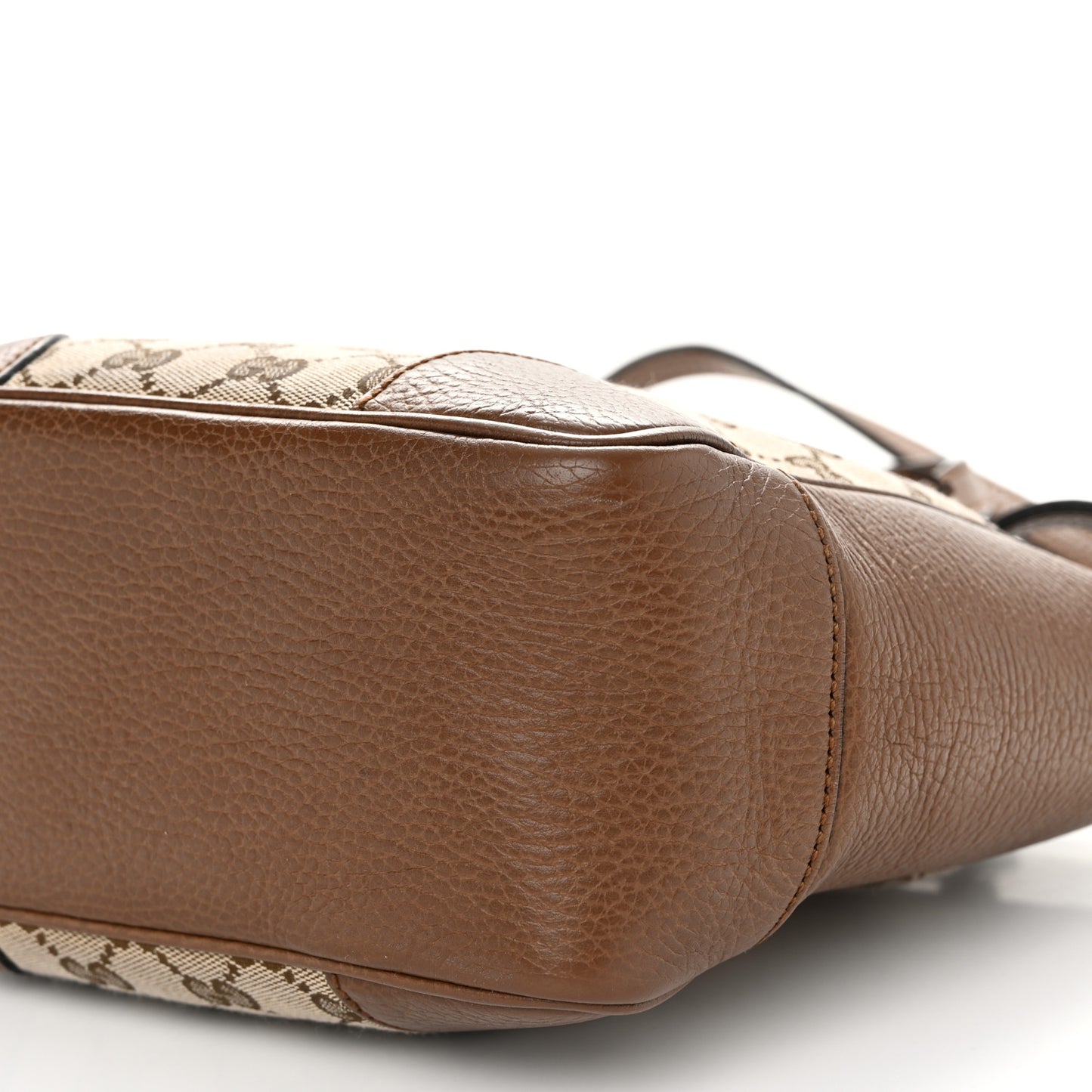 Monogram Small Bree Tote Beige Tabacco