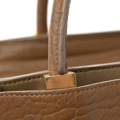 Chloe Pebbled Calfskin Dree Shoulder Bag Nut 10 of 12