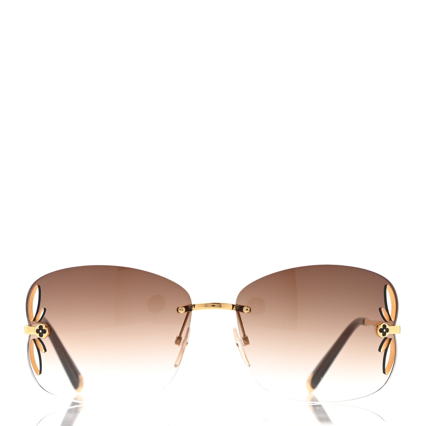 Lily Sunglasses Z0371U Brown Glitter