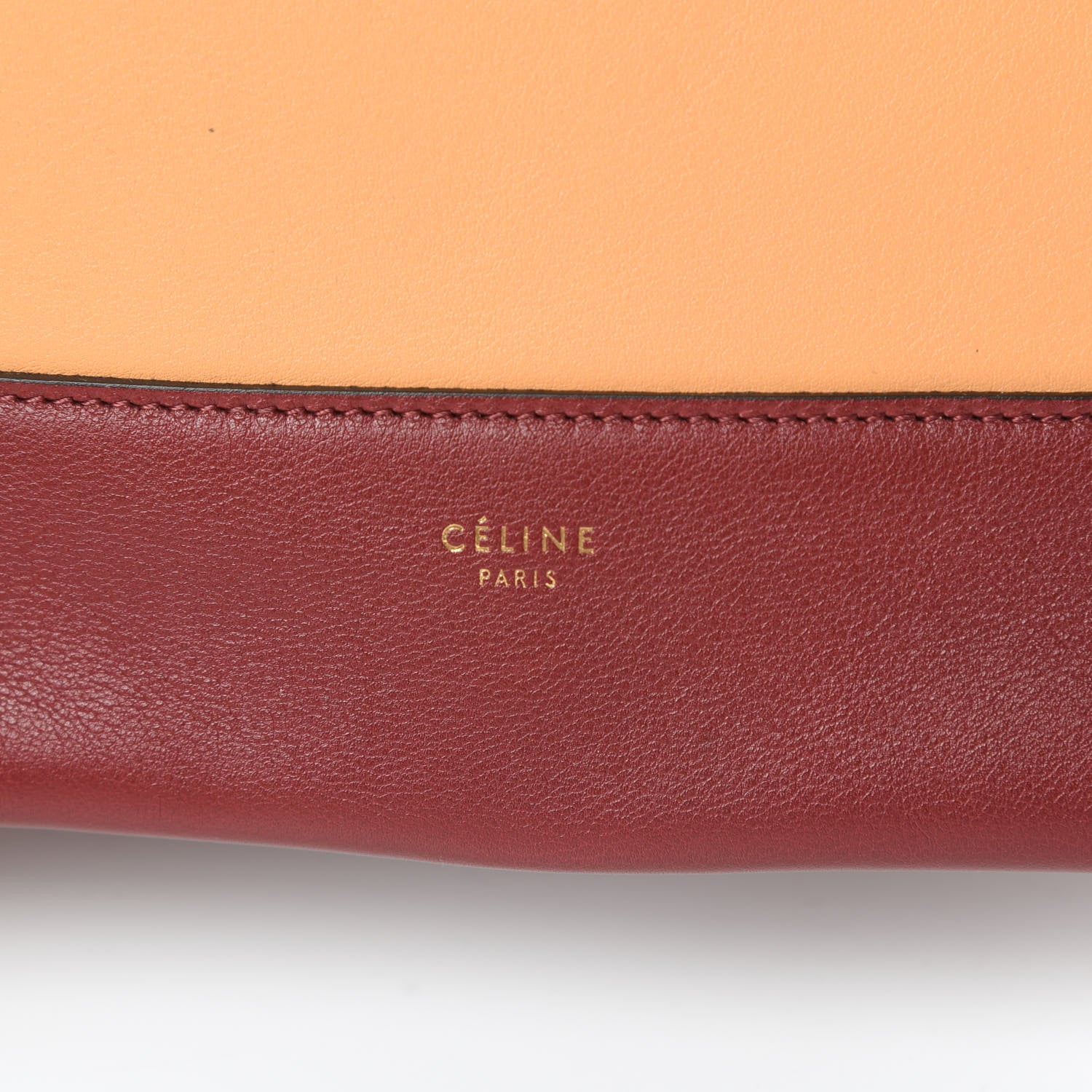 Celine Shiny Smooth Calfskin Medium Frame Shoulder Bag Ruby Nude 6 of 12