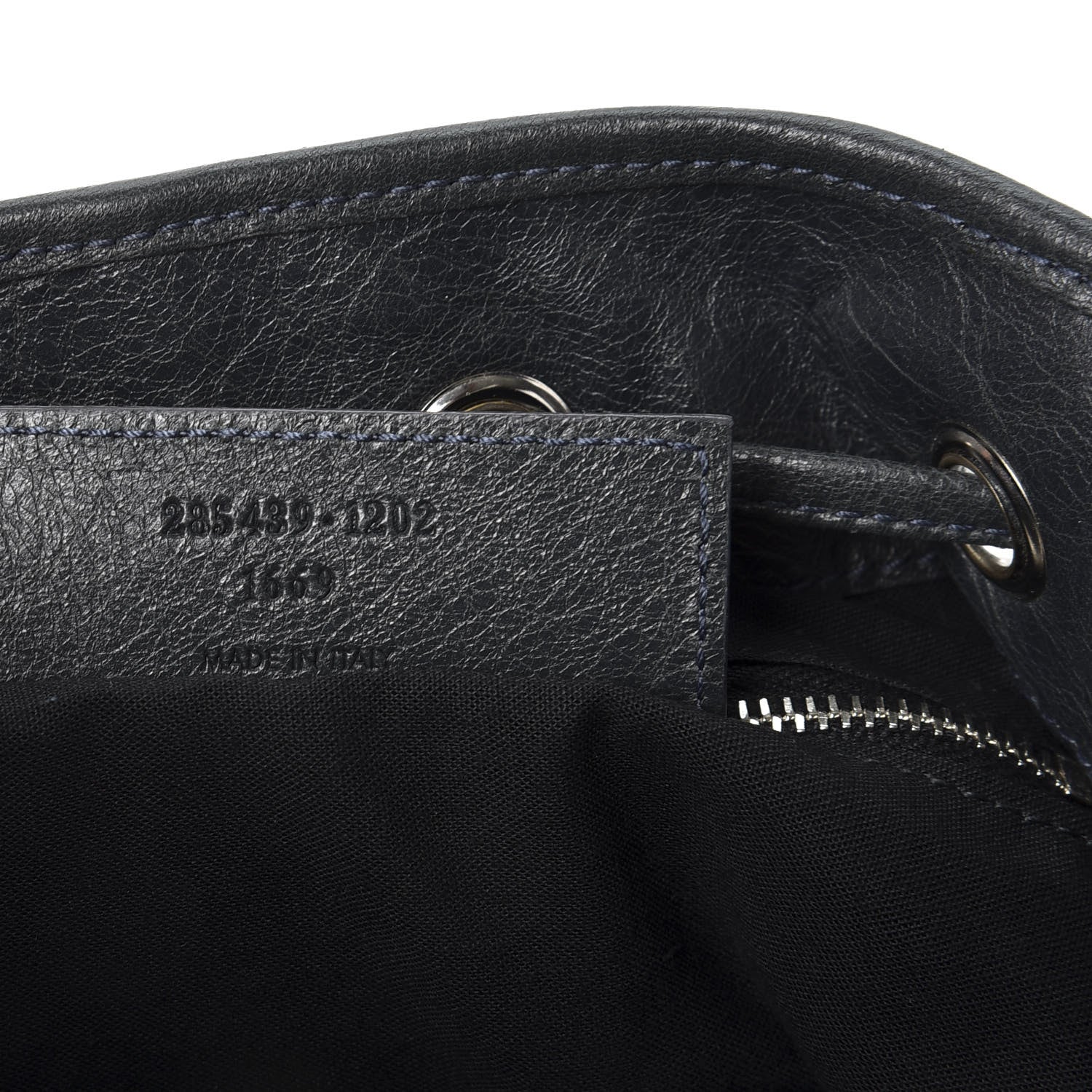 Balenciaga Agneau Giant 12 Silver Hardware Mini Pompon Anthracite 8 of 9