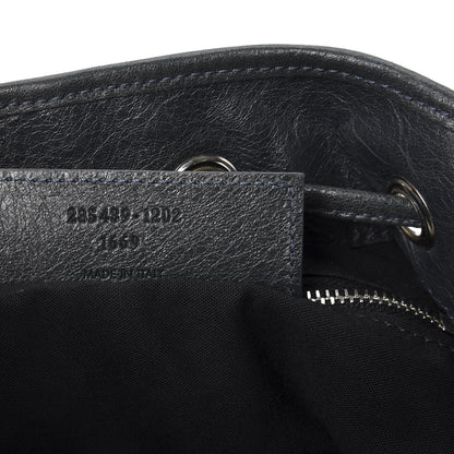 Balenciaga Agneau Giant 12 Silver Hardware Mini Pompon Anthracite 8 of 9