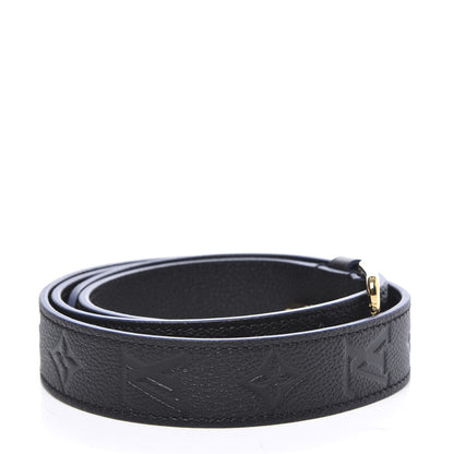 Louis Vuitton Empreinte Bandouliere Shoulder Strap Black Blue 2 of 3