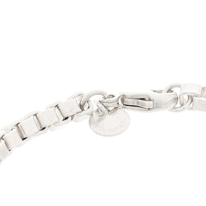 Tiffany Sterling Silver 4mm Venetian Link Bracelet 4 of 4