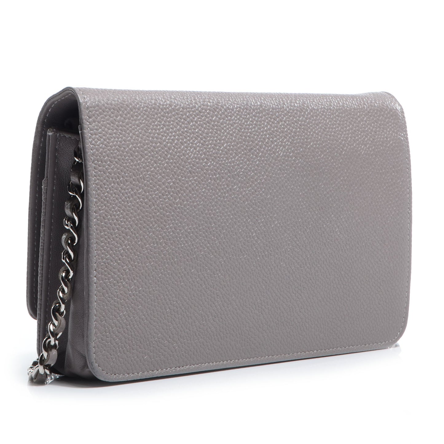 Caviar Timeless Wallet on Chain WOC Light Grey