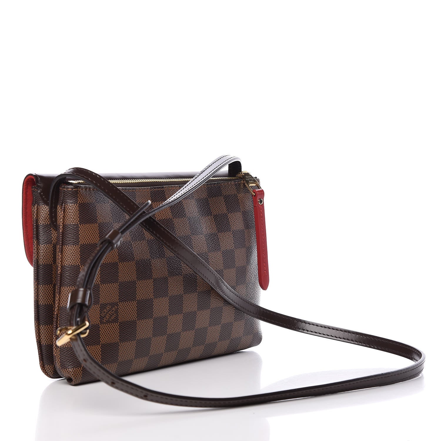 Louis Vuitton Damier Ebene Twice Cherry 3 of 13