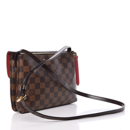 Louis Vuitton Damier Ebene Twice Cherry 3 of 13