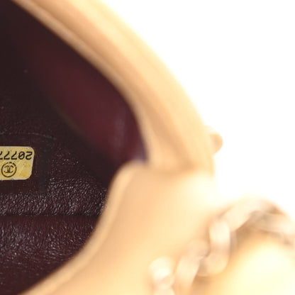 Chanel Lambskin Pearls Flap Gold 7 of 10