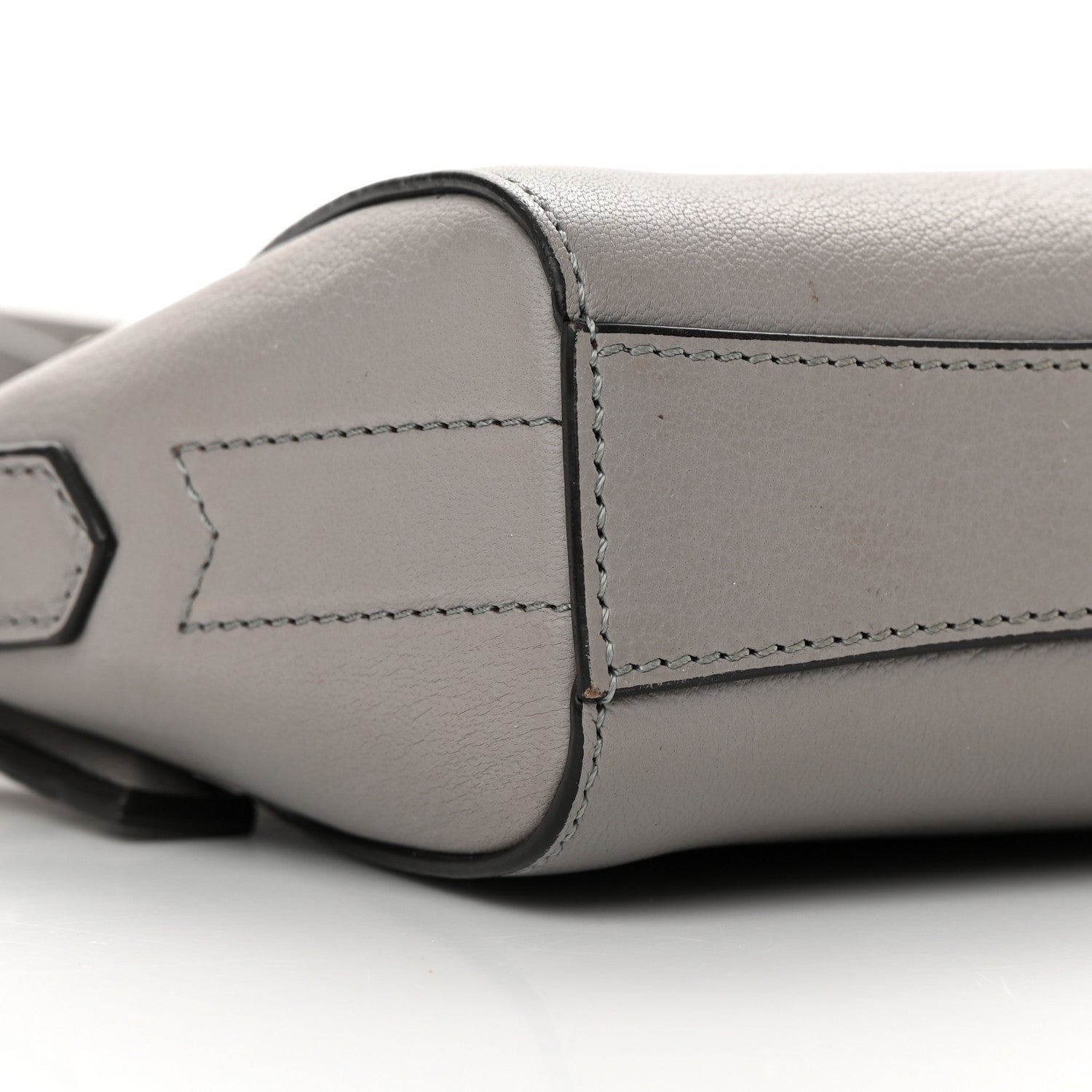 Givenchy Sugar Goatskin Nano Antigona Pearl Grey 9 of 13