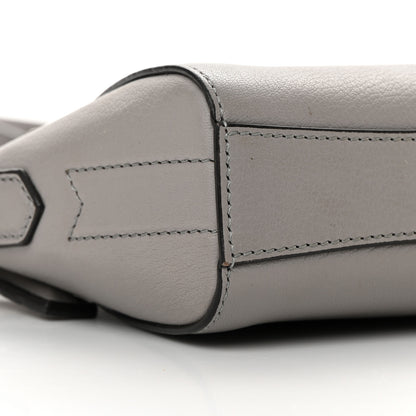 Givenchy Sugar Goatskin Nano Antigona Pearl Grey 9 of 13