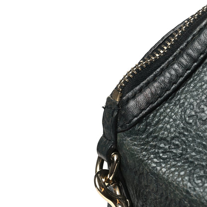 Gucci Guccissima Medium Cathrine Dome Satchel Black 14 of 14