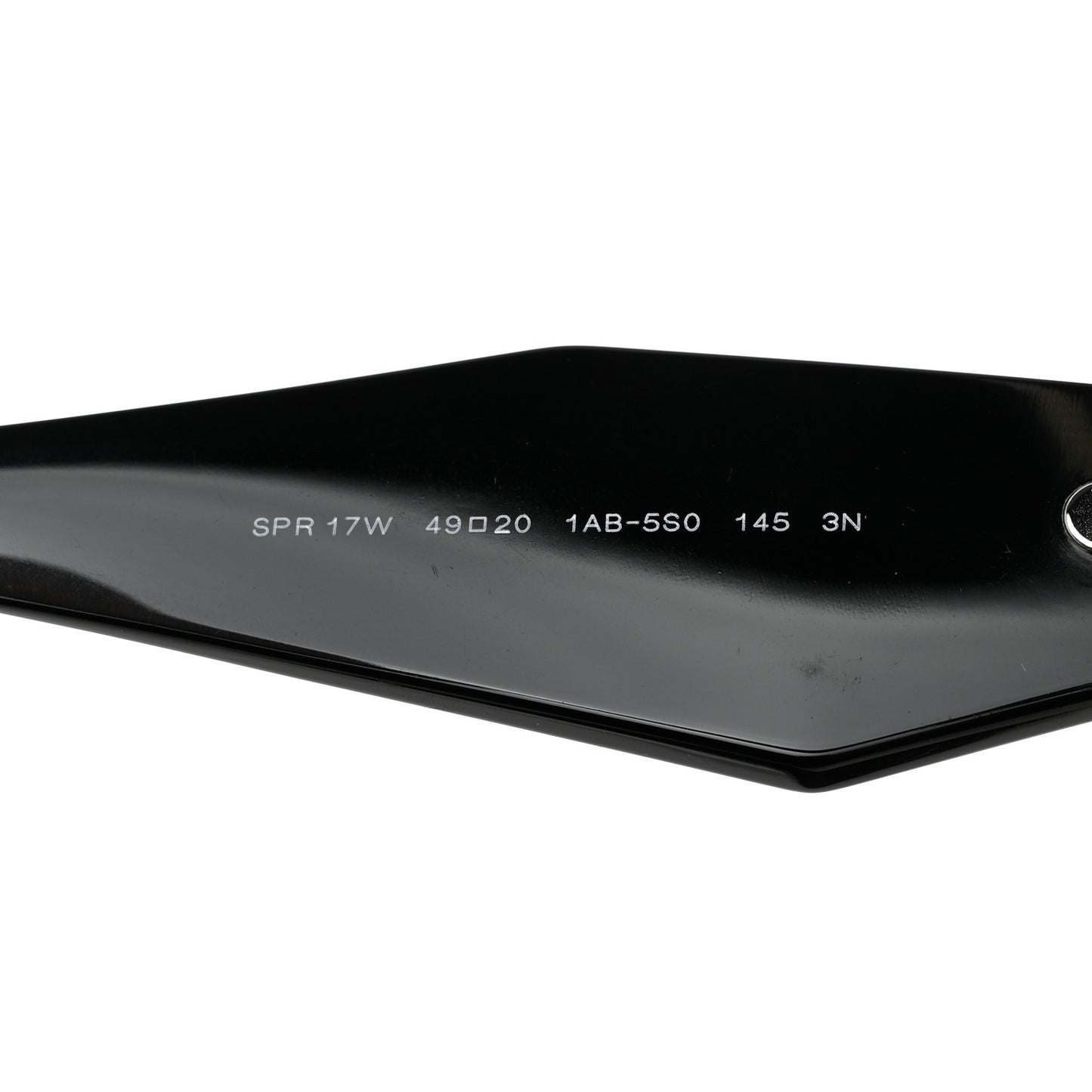 Acetate Symbole Sunglasses SPR 17W Black