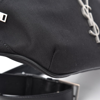 Saint Laurent Canvas Monogram Belt Bag Black 8 of 9